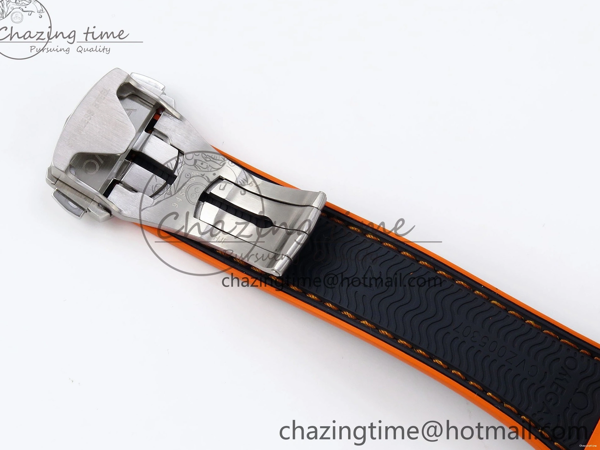0311 Comfortable Planet Ocean 43.5mm SS VSF 1:1 Best Edition Black Orange Bezel Gray Dial on Nylon Strap A8900 Super Clone V 7730